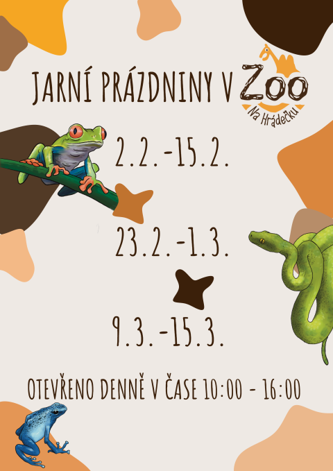 Jarní prázdniny v zoo