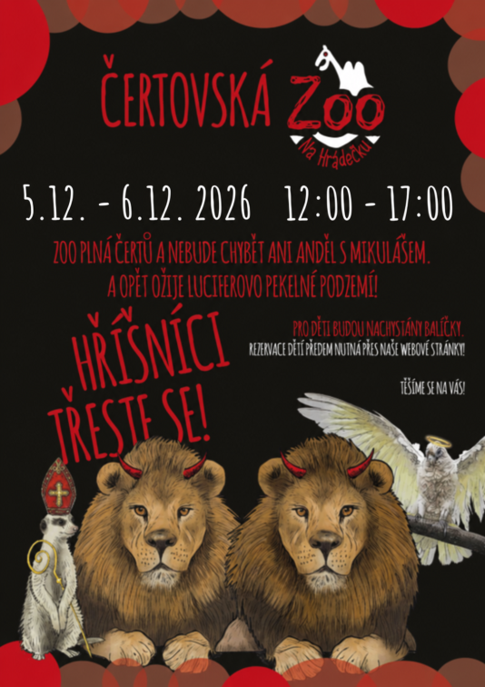 Čertovská zoo 2026